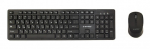 GEMBIRD Wireless desktop set black (RU)