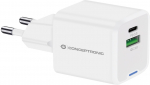 CONCEPTRONIC Ladeger&auml;t 2Port 20W,1xUSB-C,1xUSB-A 1.5m ws