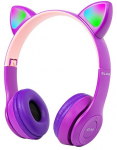 Blow Wireless headset Bluetooth 5.0 LED for kids purple ears