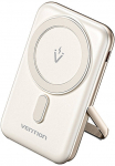 Magnetic Powerbank Vention FHNW0 20W, 10000 mAh (white)