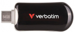 STICK Verbatim Plectra Black 64GB USB-C Flash Drive 30224