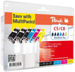 Peach Patrone Canon PG-5XLCLI-8 MultiPack Plus 2xbk,c,m,y remanufactured