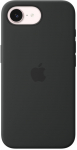 Silikon Case iPhone 17e mit MagSafe (schwarz)