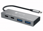 Techly USB 3.2 hub 2xUSB-A 2xUSB-C