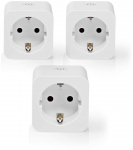 Nedis WIFIP121FWT3 smart plug 3680 W Home White