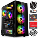 INTOP Ryzen 5 7500F 16GB DDR5 500SSD M.2 NVME RX9060XT 16GB no-OS