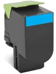 Lexmark 80C2HCE toner cartridge 1 pc(s) Original Cyan