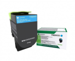 LEXMARK Return Prgm Cyan Toner 3K