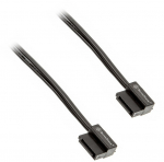 SilverStone SST-CP11B Super Low Profile SATA-Kabel - 50 cm, schwarz