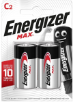 ENERGIZER BATTERY MAX C LR14. 2 pcs. ECO package