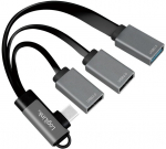 LogiLink USB-C 3-Port Hub - hub - 3 ports