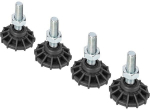 Digitus levelling feet for network and server cabinets, 4-pack