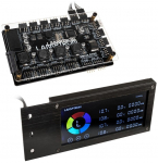 Lamptron SM436 Sync Edition PCI RGB Fan and LED Controller - Black