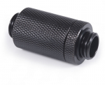 Alphacool ES D-Plug, 31,5-46,5mm, G1/4 AG auf G1/4 AG - schwarz