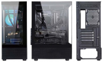 Case|GOLDEN TIGER|Raider DK-6|MidiTower|Case product features Transparent panel|Not included|ATX|Colour Black|RAIDERDK6
