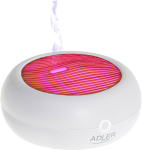 Adler USB ultrasonic aroma diffuser 3in1 AD 7969 white