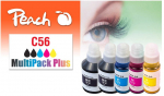 Peach Patrone Canon GI-56 MultiPack Plus remanufactured