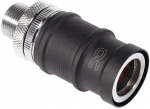 Alphacool ES Quick Release BLH1A Push-In Female with Bulkhead Fitting