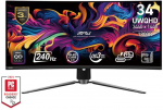 MSI 34" Curved Gaming Monitor QD-OLED 3440x1440 240Hz