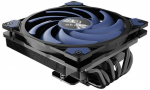 Akasa ALUCIA H6LS M2 CPU Cooler - 120 mm, black/blue