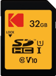 Kodak 32GB SDHC Class 10 U1 Memory Card