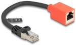 Delock RJ45 Ger&auml;teschutz Adapter Cat.6A S/FTP 20 cm (Break Away Adapter)