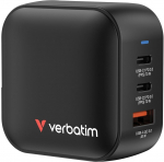 Verbatim Mini GaN Charger 3 Port 70W EUUKUS