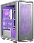 Cooler Master MasterFrame 600 Mesh ARGB Silver Tempered Glass