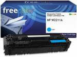 Freecolor Toner HP W2211A cyan mit chip 1250p kompatibel