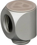 Thermal Grizzly DeltaMate Rotary 90&deg; Matt Nickel Adapter