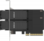 IcyDock Adapter 2x M.2 NVMe to PCIe 4.0 x8 card bifurcation