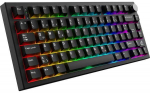 Sharkoon SKILLER SGK55W wireless keyboard, DE layout, linear switches, black
