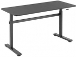 Adjustable table mechanism, black