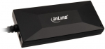 InLine USB 3.2 Gen 1 Hub, USB Typ-C, 3 Port Typ-A, 2 Port Typ-C, 3A Netzteil - schwarz