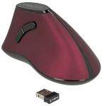 Ergonomic vertical optical 5-button mouse, 2.4 GHz wireless
