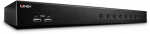 Lindy 8-Port KVM Switch, DVI-I, USB 2.0, Audio Support