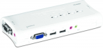 4-Port USB KVM Switch Kit with Audio