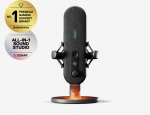 SteelSeries Alias Gaming Microphone, USB-C Wired, Black