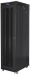 Lanberg Standing rack cabinet 19 inches 47U 800x1000mm, perforated LCD doors (FLAT PACK) black
