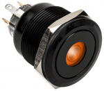DimasTech Vandalism Switch/Button 25mm, Blackline Dot - RGB