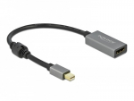 Delock active mini DisplayPort 1.4 to HDMI adapter 4K 60Hz HDR