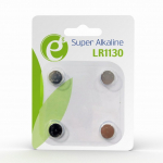 gembird Knopfzelle LR1130, 4er-Pack