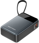 Vention FHYB0 powerbank 20000 mAh Sort