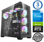 INTOP i5-14400F 64GB DDR5 1TB SSD M.2 NVME+2TB RTX5070Ti 16GB no-OS