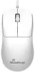 MediaRange kabelgeb. opt 3-Tasten Maus, Symmetrisch,1.5m,ws