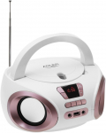 ADLER AD 1181wc CD/MP3 player (boombox), white/copper