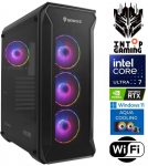 INTOP AQUA Ultra 7 265KF 32GB DDR5 1TB SSD M.2 NVME RTX5070Ti 16GB  WiFi WIN11