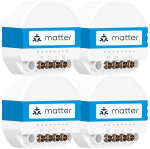 Meross MSS815MAQUA-UN 4-Pack Smart Wi‑Fi Switches