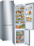 Bosch Serie 4 KGN39VIEB Freestanding Fridge-Freezer 368L E SS