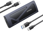 UGREEN 15512 M.2 SSD enclosure, Black/Grey